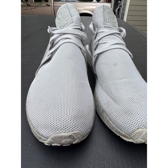Adidas NMD XR1 Shoes Mens Size 14 Gray White Boost Mesh Athletic Running BY9923 - Picture 7 of 12